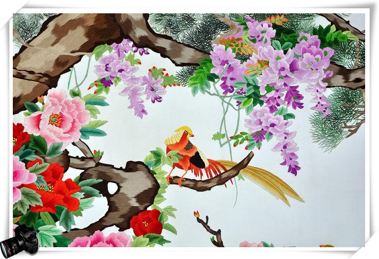 繡工精細(xì)、層次鮮明